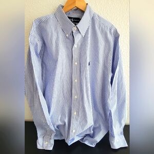 New Polo Ralph Lauren Classic Fit Striped XL Shirt Retails $125+